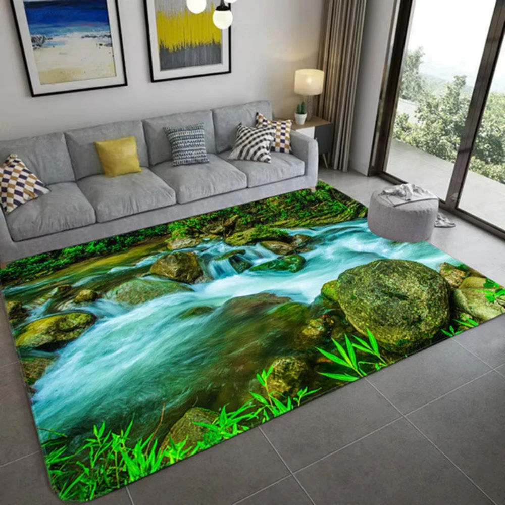 Nature Inspired 3D Scenery Car - Home Decor Bathroom Ideas recension och pris