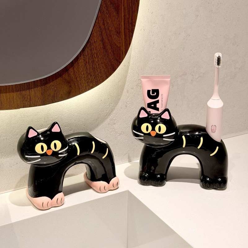 Personalized Creative Cute Bla - Home Goods Bathroom Storage recension och pris