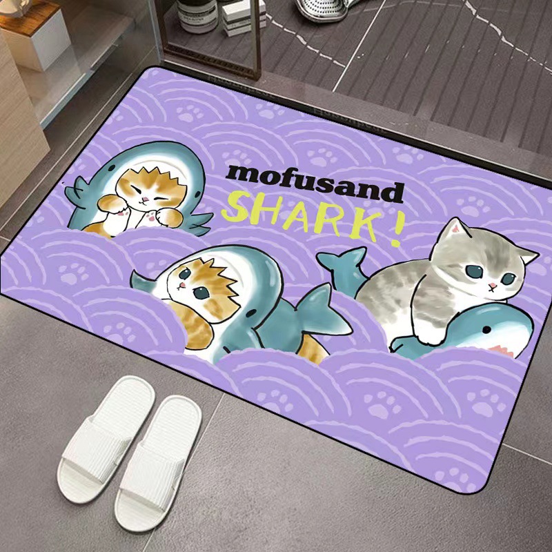 Mofusand Cartoon Diatom Mud Ab - Non Slip Bath Mat recension och pris