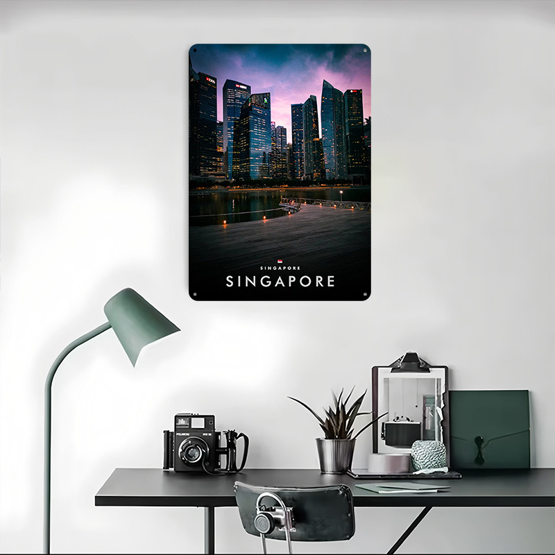 Captured Singapore By Night Pr - Home And Bathroom Singapore recension och pris