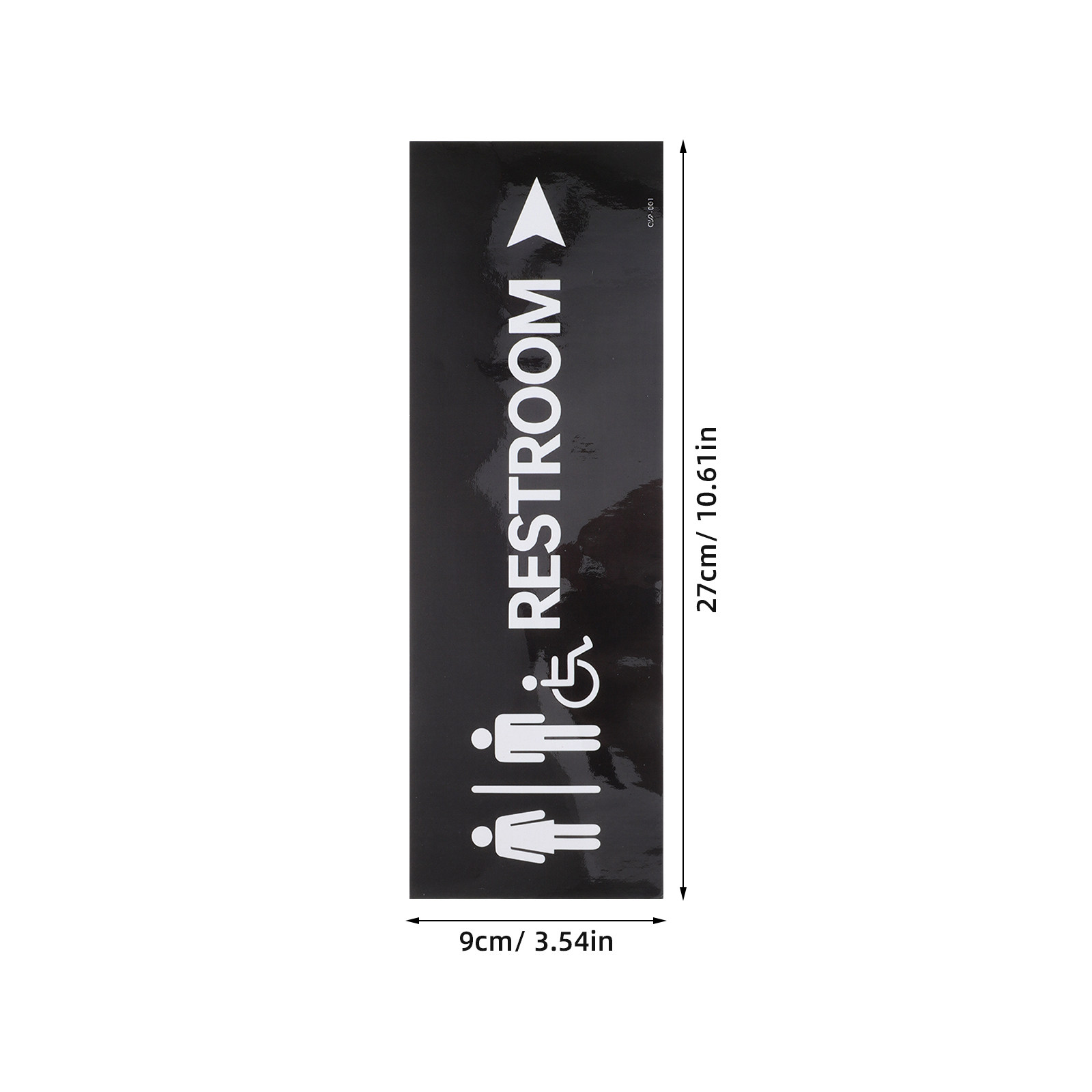 5Pcs Self-Adhesive Bathroom Do - Home Bathroom Sign recension och pris