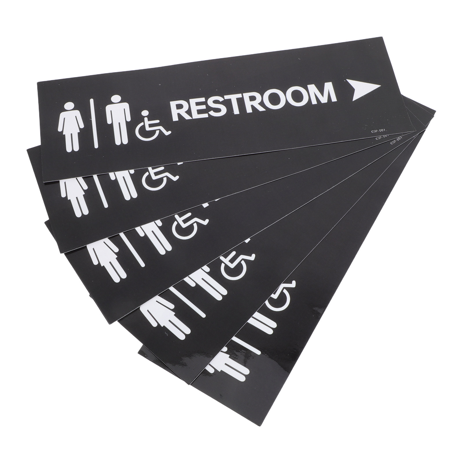 5Pcs Self-Adhesive Bathroom Do - Home Bathroom Sign recension och pris