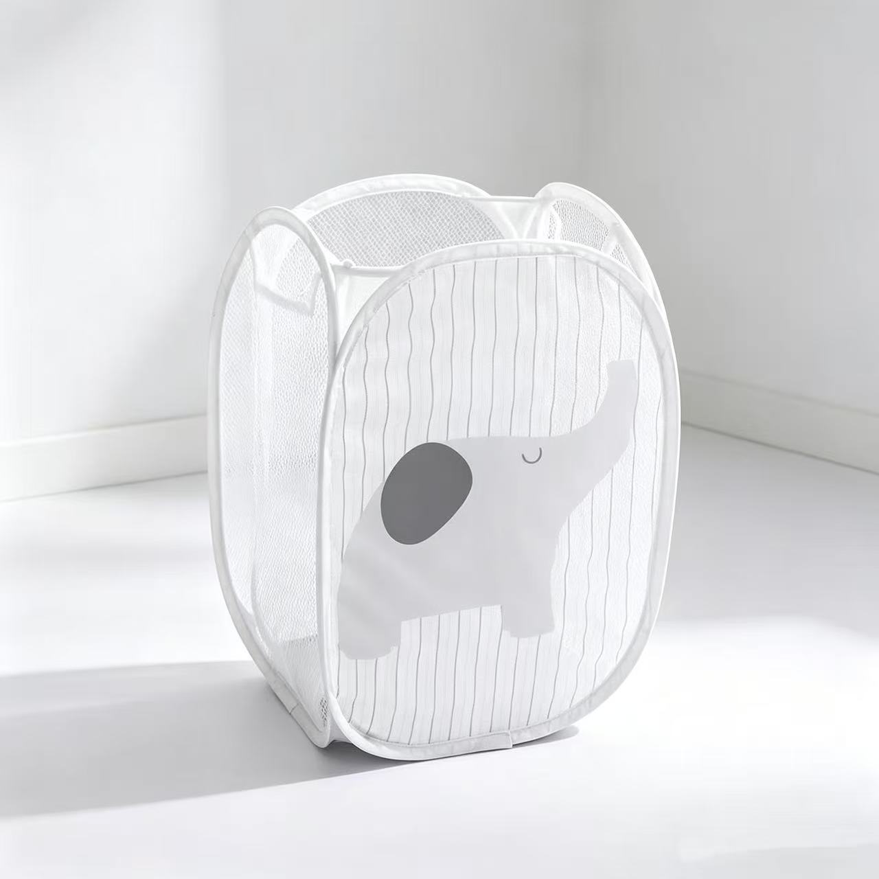 Foldable Mesh Laundry Basket,  - Home Goods Bathroom Storage recension och pris