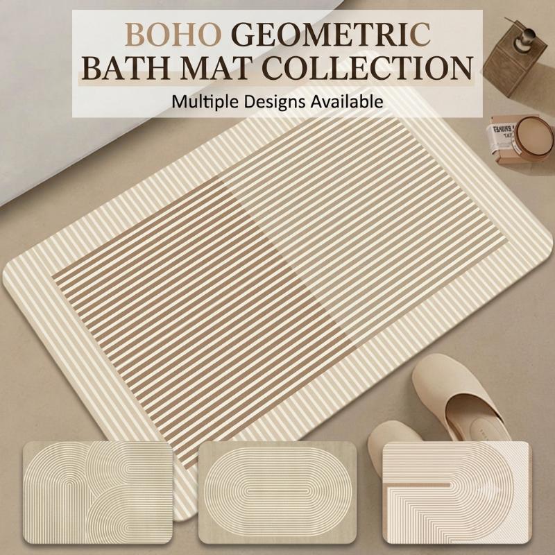 Diatomite Bath Mat Quick Dry A - Non Slip Bath Mat recension och pris