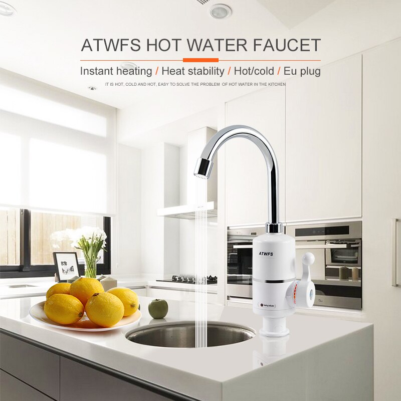 ATWFS Tankless Electric Newest - Home Bathroom Water Heater recension och pris