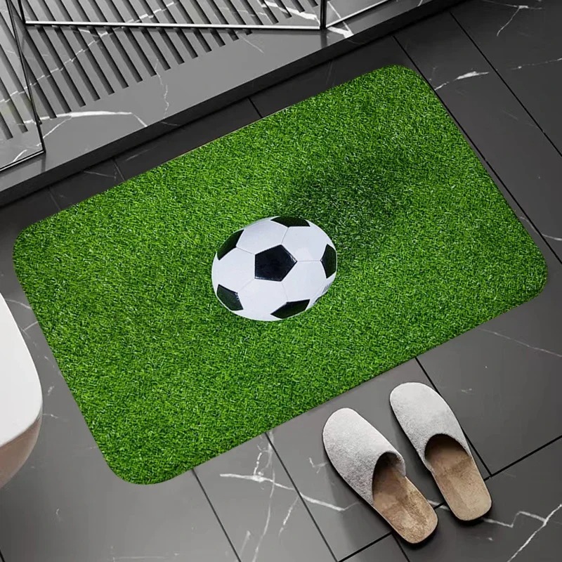 Soccer Field Pattern Door Mat  - Zara Home Bathroom Mat recension och pris