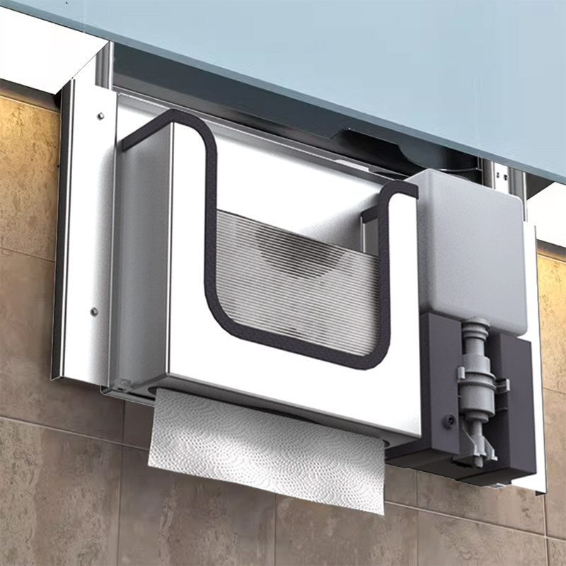 Stainless Steel Hidden Paper T - Home Bathroom Wall Soap Dispenser recension och pris
