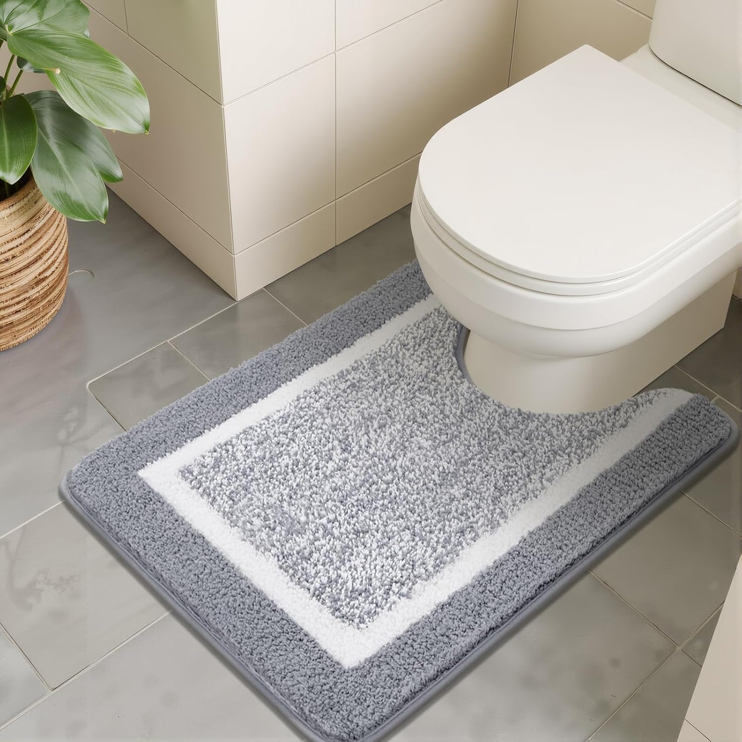 Fluffy Microfiber Shaggy Bathr - Zara Home Bathroom Mat recension och pris