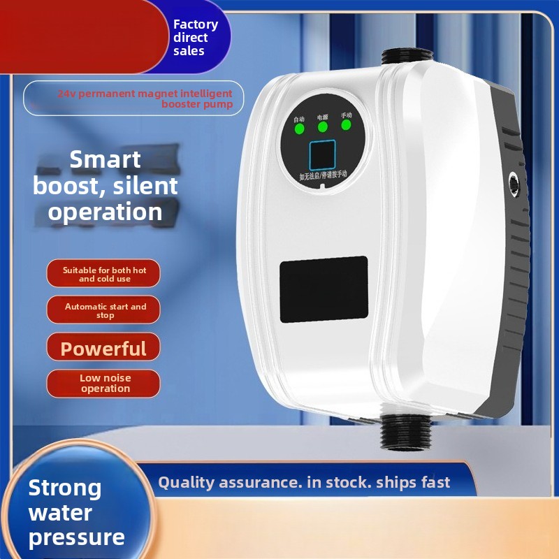 24V DC Shower Pressure Booster - Home Bathroom Water Heater recension och pris