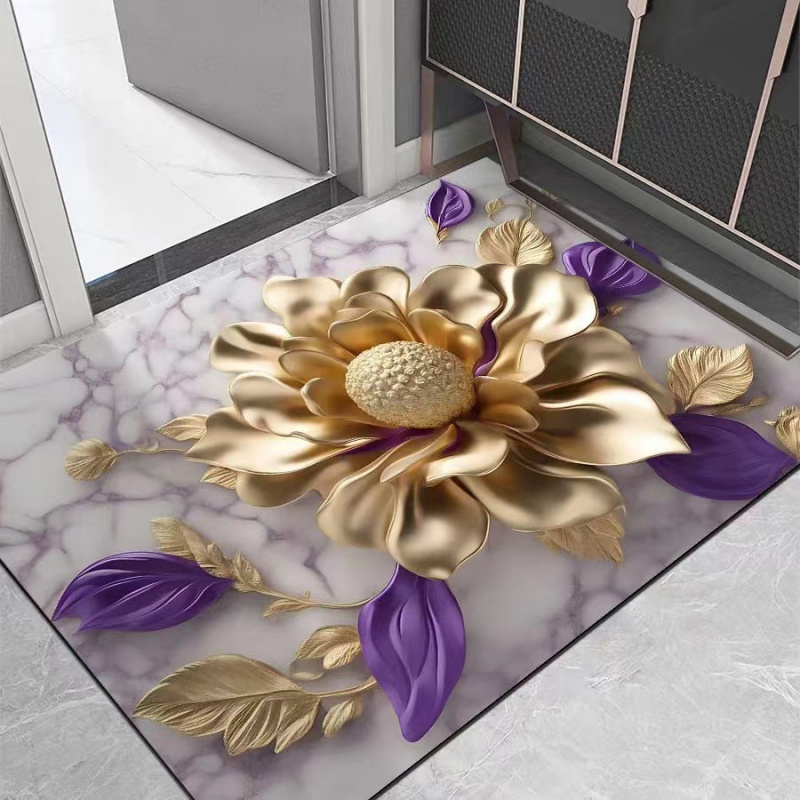 VIKAMA Light Luxury Lotus Bath - Zara Home Bathroom Mat recension och pris