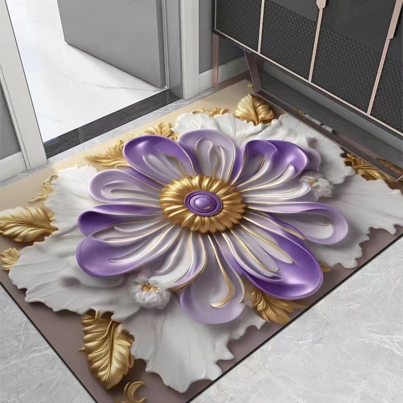 VIKAMA Light Luxury Lotus Bath - Zara Home Bathroom Mat recension och pris