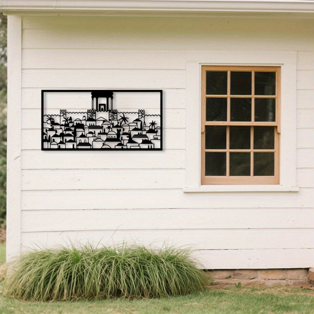 CIFBUY Metal Wall Art Jerusale - Home & Bathroom Building Products Pte Ltd recension och pris