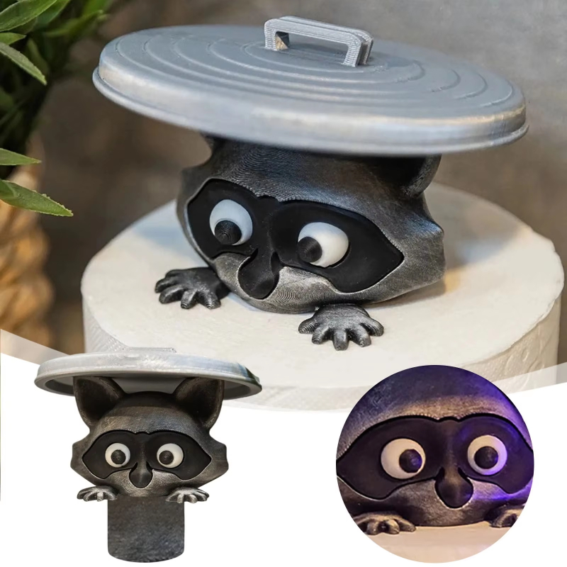 Cute Raccoon Toilet Paper Hold - Home Decor Bathroom Ideas recension och pris