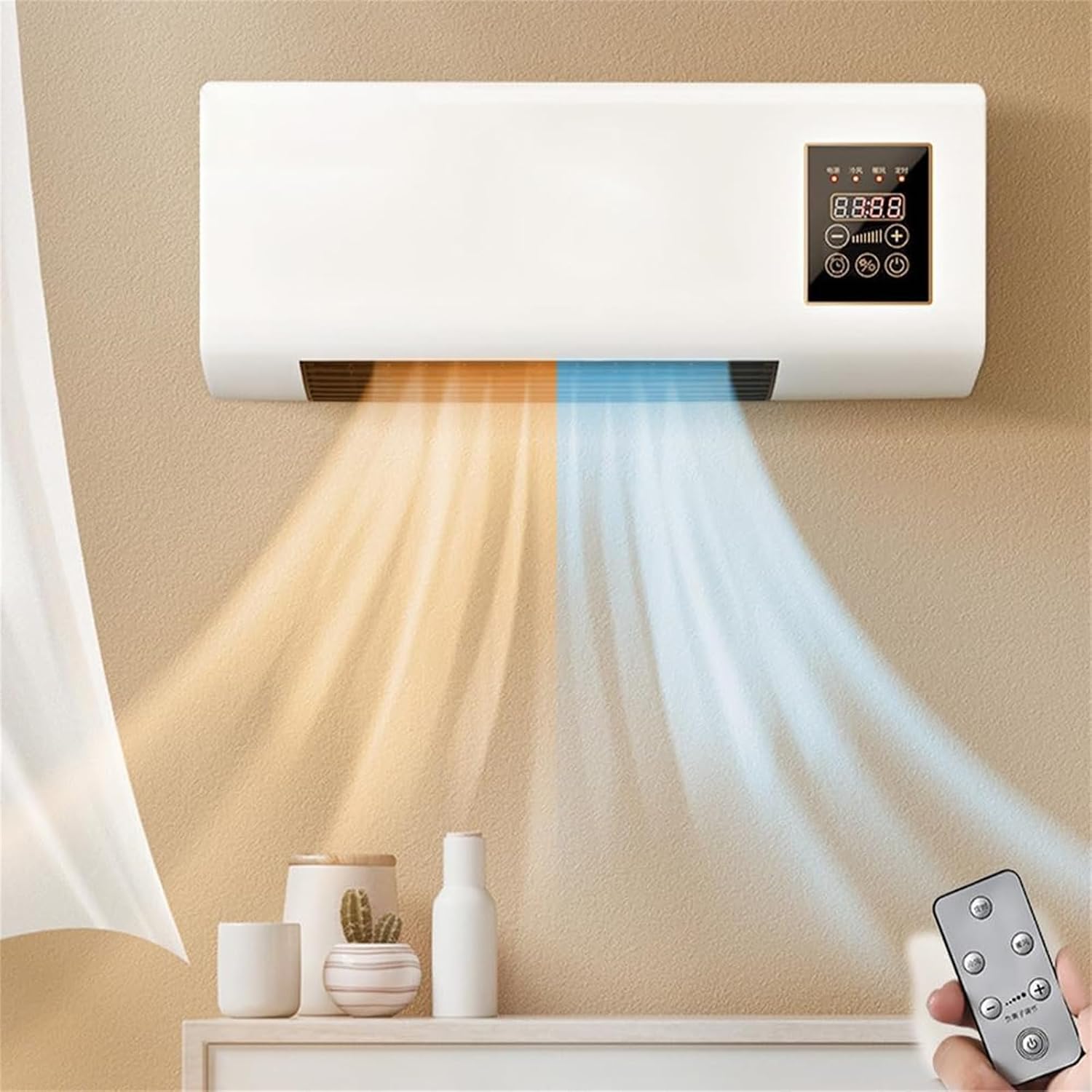 Wall Mounted Air Conditioner/T - Home Bathroom Fan recension och pris